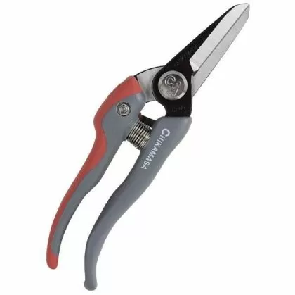 Professional pruning shears, 195 mm - CHIKAMASA TS-66B (jagged blade with wire-cutting function)