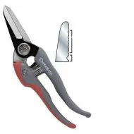 Professional pruning shears, 195 mm - CHIKAMASA TS-66B (jagged blade with wire-cutting function)