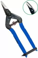 Professional scissors for picking fruits, vegetables and flowers, 165 mm - CHIKAMASA S-2C (curved blade)