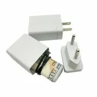 Hidden Storage Fake Phone Charger