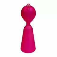 Bong cu figurină extraterestră roz din sticlă groasă 17cm