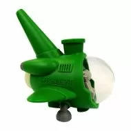Submarine Green Silicone Bong with Removable Pieces