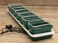 Garland Super 7 Windowsilt elongated seedling growing station, with heating