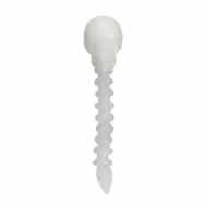 White skull glass dabber