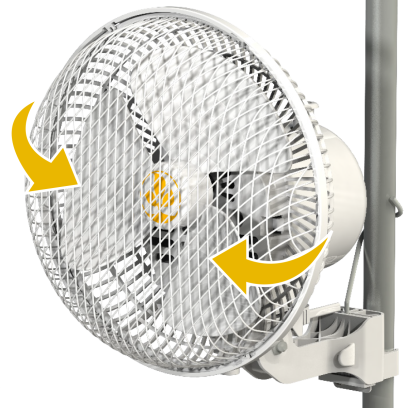 Secret Jardin Monkey Fan Oscillating 20W - Ventilator clip-on cu cap rotativ