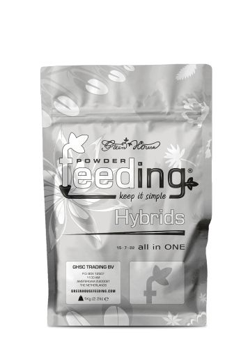GH Powder Feeding Hybrids 1kg. - îngrășământ pentru plante hibride (pulbere)