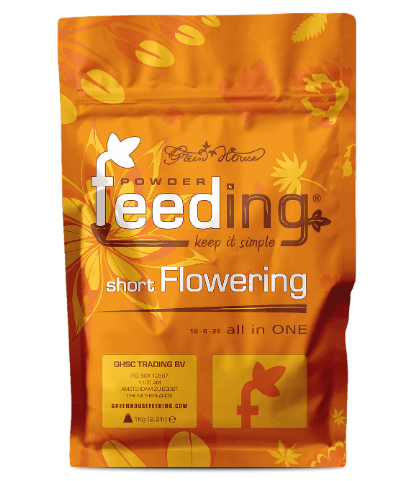 GH Powder Feeding Short Flowering 1kg. - îngrășământ pentru plante cu înflorire rapidă (pulbere)