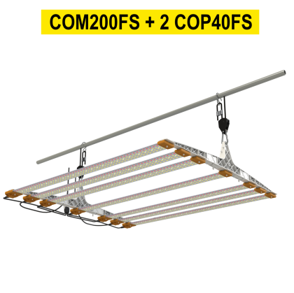 Secret Jardin Cosmorrow Kit 200w PPE 2.7 Full Spectrum kit LED grow light