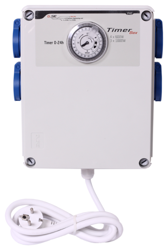 Timer Box cu 4 prize G-Systems Timer Box 4x600W