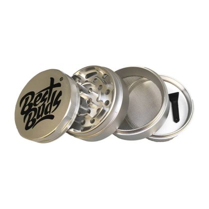 Râșniță de cafea Best Buds Mighty din aluminiu, 60 mm, cu 4 piese