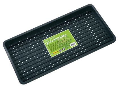 Tavă de creștere Garland Micro Greens cu găuri - tavă cu găuri pentru micro-plante, 56 x 28 x 3 cm