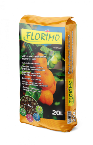 FLORIMO Pământ pentru citrice și plante mediteraneene - 20l.