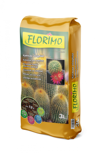 Pământ FLORIMO pentru cactuși și plante suculente - 3 l.