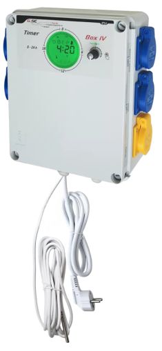 G-systems-Timer Box 4x600W + heating+Temp control