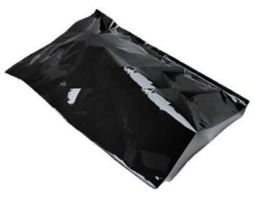 Heat sealable pouch 45x56 cm – Metallized aluminum bag for long-term storage Black