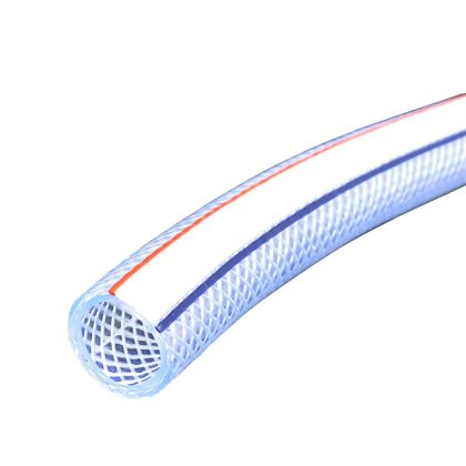 Furtun transparent cu diametrul exterior de 18 mm și interior de 16 mm, lungime 1 m.