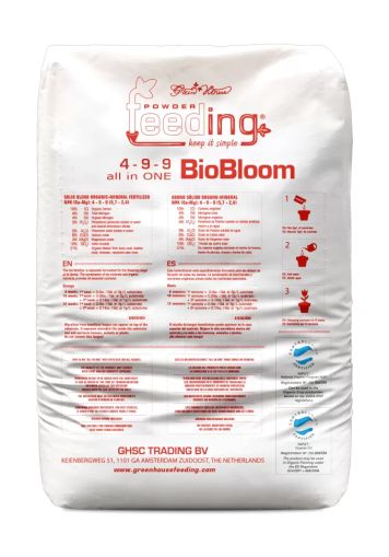 GH Powder Feeding BioBloom - îngrășământ organic pentru înflorire (pudră)