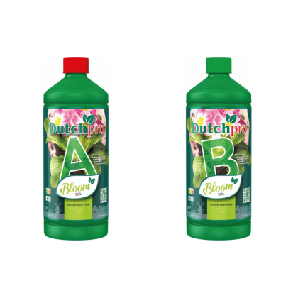 Dutchpro Soil Bloom A+B - fertilizer for flowering, for soil