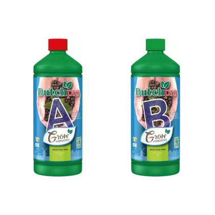 Dutchpro Hydro/Cocos Grow A+B - îngrășământ pentru creșterea hidro / cocos