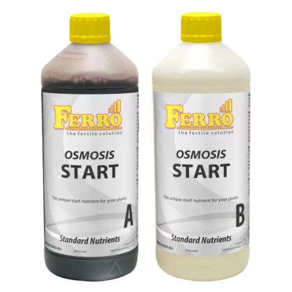 Ferro OSMOSIS START A&B - îngrășământ pentru fertilizare inițială (în sol / hidro, pentru apă osmotică)