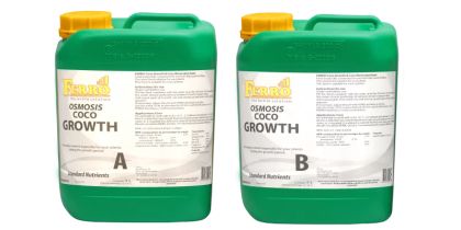 Ferro OSMOSIS COCO GROWTH A&B - îngrășământ pentru creșterea nucilor de cocos (pentru apă osmotică)