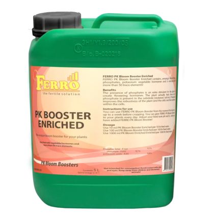 Ferro PK BOOSTER ENRICHED - stimulator de înflorire (cu fosfor, potasiu și oligoelemente)