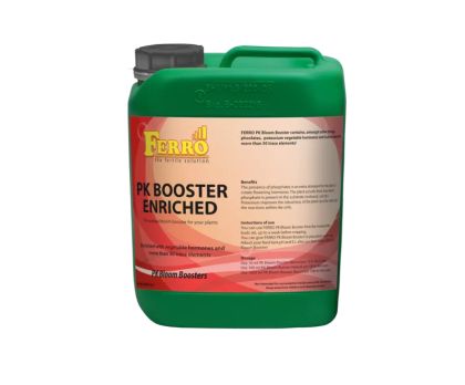 Ferro PK BOOSTER ENRICHED - stimulator de înflorire (cu fosfor, potasiu și oligoelemente)
