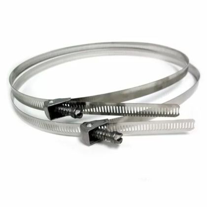 Clemă metalică pentru conducte rotunde