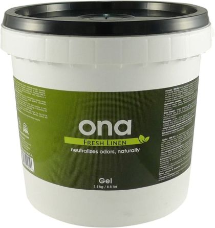 ONA Gel Fresh Linen - Neutralizator de mirosuri cu parfum „Fresh Linen” (gel)