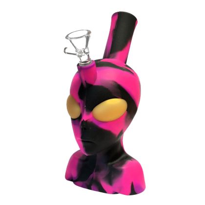Bong din silicon Alien Head 20 cm