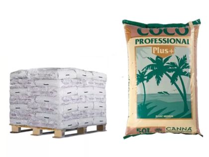 Palet cu nucă de cocos CANNA Coco Professional Plus + - 60 buc x 50 l. x € 14.32