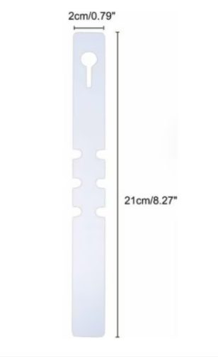 Etichete EDVI 140 x 12,75 x 1000 alb
