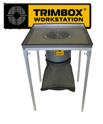 Trimbox leaf trimming machine