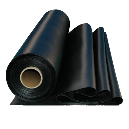 Folie neagra pentru podele / iazuri artificiale 6m x 25m (rola)