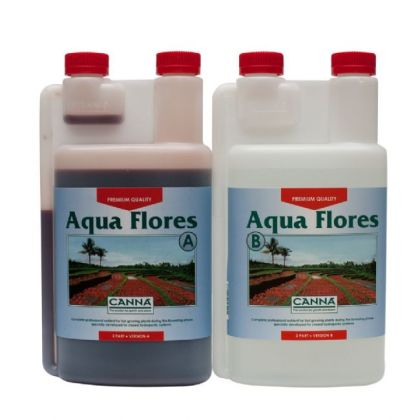 CANNA Aqua Flores A&B 2x1l. - ingrasamant pentru inflorire, pentru hidro