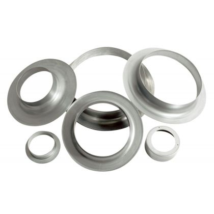CAN ⌀ 200 mm - Flanșă metalică pentru conducte de aer rotunde