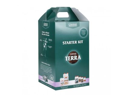 Canna Terra Starter Kit - set complet de îngrășăminte și aditivi pentru sol