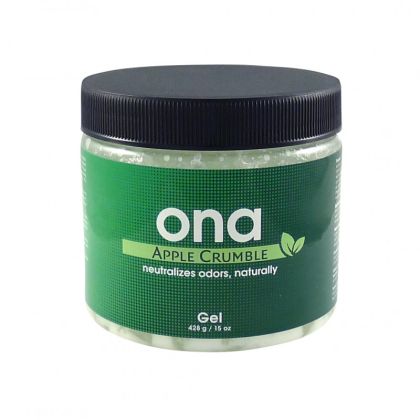 ONA Gel Crumble cu mere 400 g. - Neutralizator de mirosuri cu parfum „Mere” (gel)