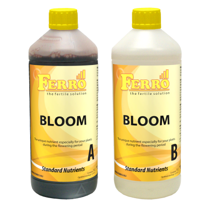 Ferro BLOOM A&B 2x1l. - ingrasamant de inflorire (in sol/hidro, pentru apa de la robinet)