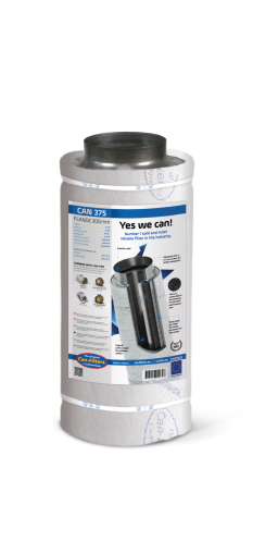 CAN375BFT - 1000 m3/h / ⌀ 200 mm - Filtru de carbon