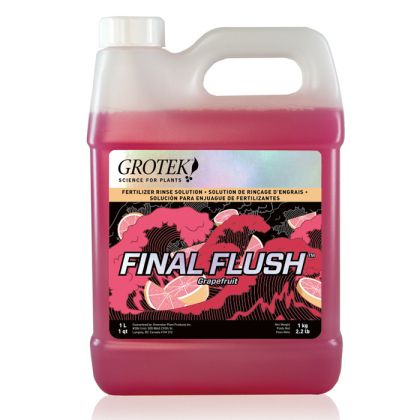 Grotek Final Flush Grapefruit 1L - fertilizer rinse solution (with grapefruit aroma)