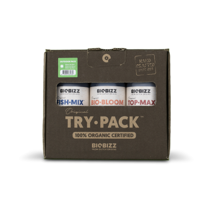 BioBizz Try - Pack Outdoor - set de îngrășăminte organice
