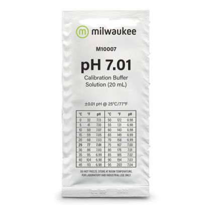 Milwaukee pH 7.01 Calibration Buffer Solution 20ml