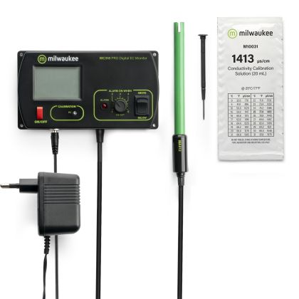 Monitor de conductivitate (EC) Milwaukee MC310 PRO - Dispozitiv de măsurare a conductibilității electrice (EC)
