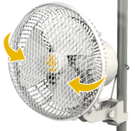 Ventilator cu clip Secret Jardin Monkey Ventilator Oscilant 20W