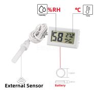 Termohigrometru cu sonda pentru masurarea umiditatii si temperaturii 1,3m.