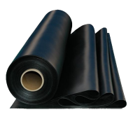 Folie neagra pentru podea 4m x 25m. Roll