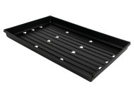 Tavă flexibilă cu orificii mari de drenaj pentru microplante și răsaduri 31 x 51 x 4 cm