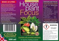 House Plant Focus 300ml. - Ingrasamant pentru plante de apartament
