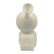 Bong din silicon alb Cosmonaut 15cm